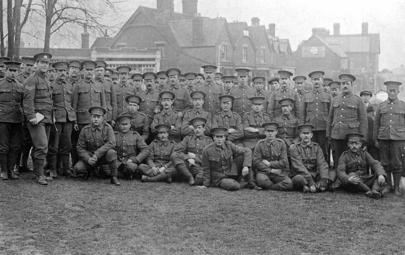 WW1 Harrogate, military training