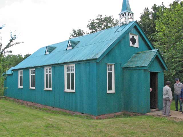 The Tin Tabernacle at Avoncroft